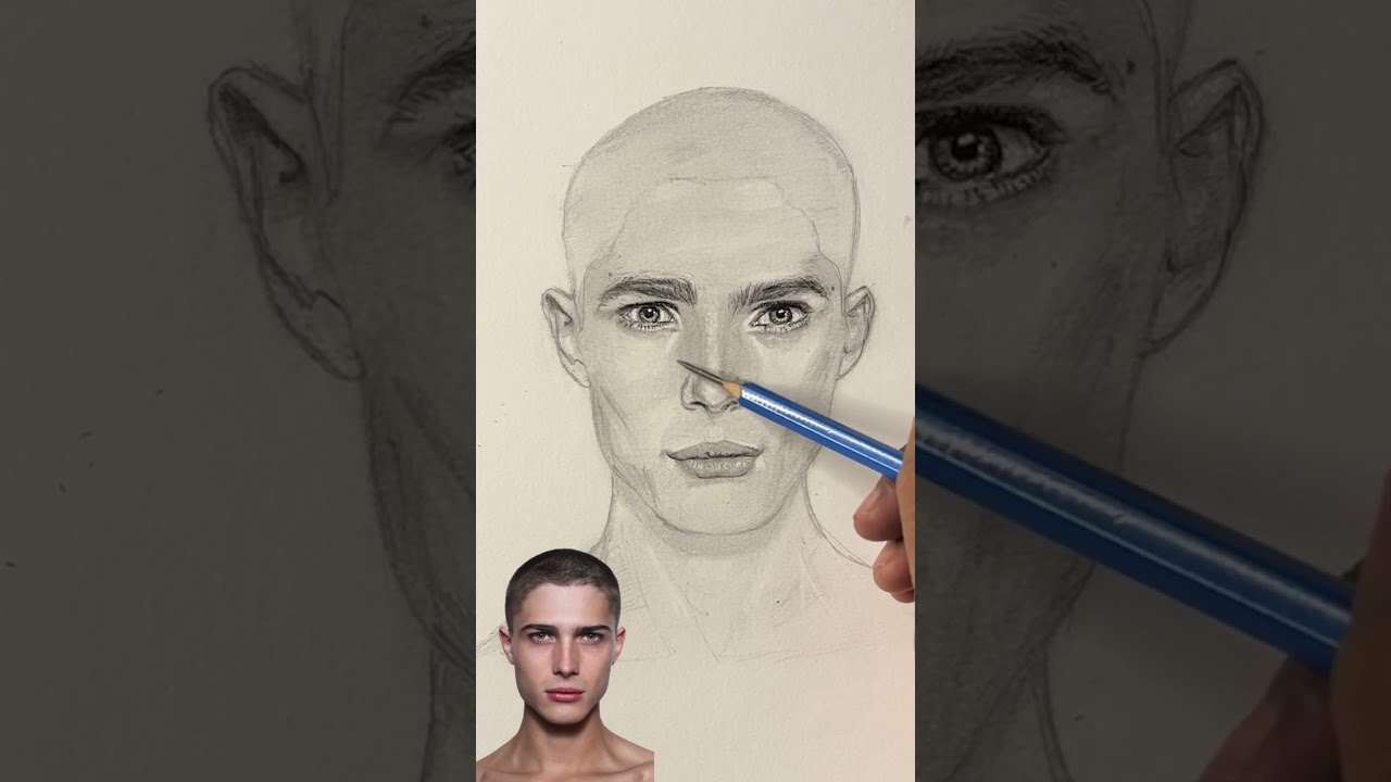 How to Draw a Hyper Realistic Face Step by Step for Beginners !