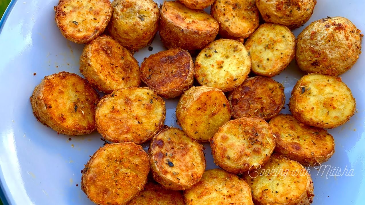Roasted Potatoes | How To Make Crispy Roasted Potatoes In The Air Fryer