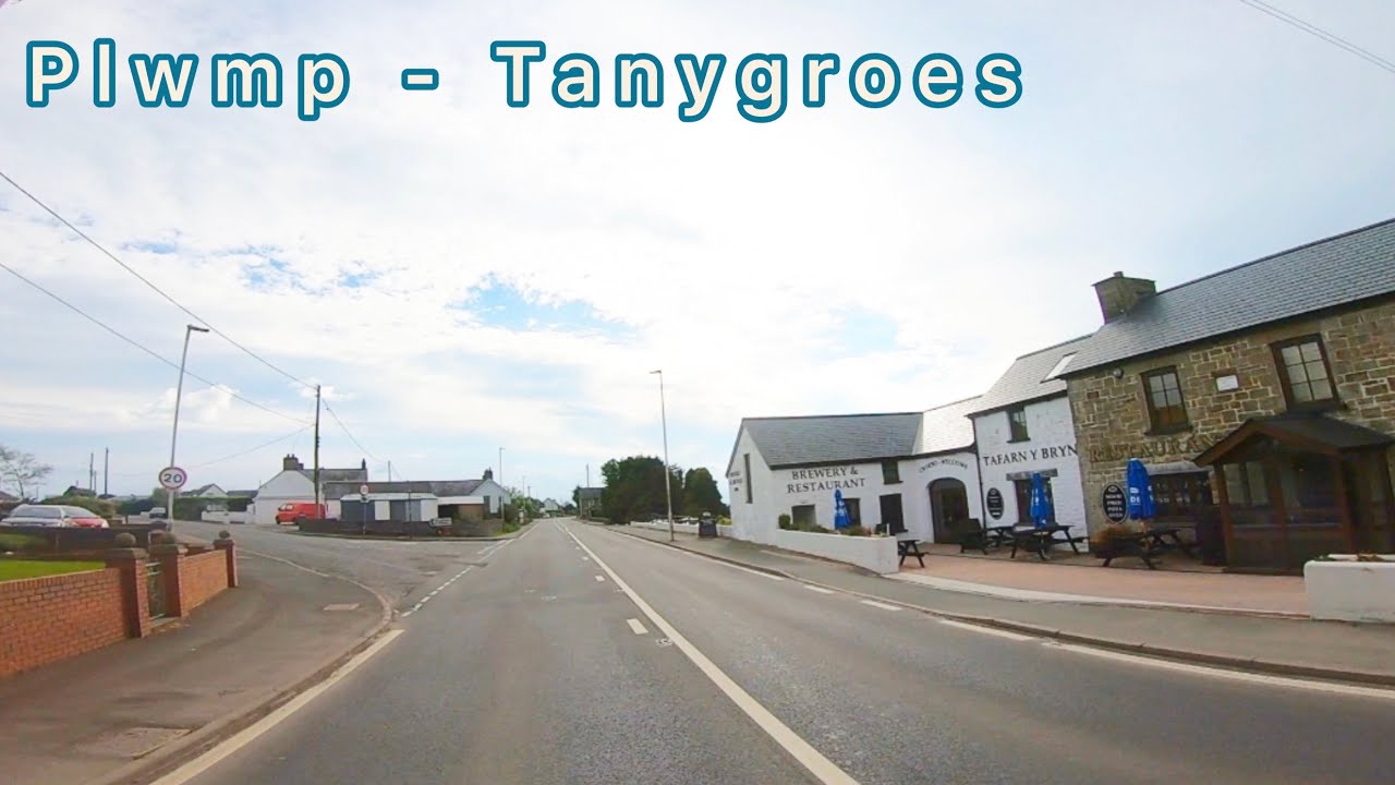 Drive with us 25/5/24 Plwmp - Pentregat - Brynhoffnant - Sarnau - Tanygroes across Wales UK GoPro