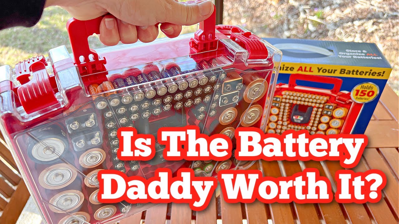 Battery Daddy Review: How I finally organized batteries with this storage case and battery tester.
