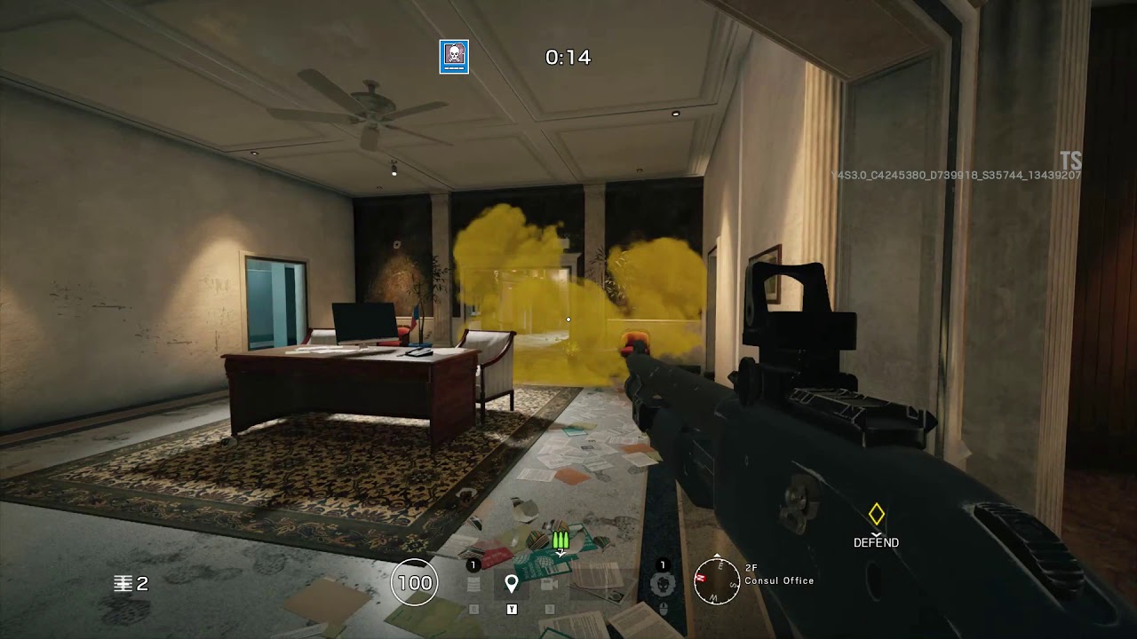 Smoke can not throw his canister TTS bug Y4S3.0