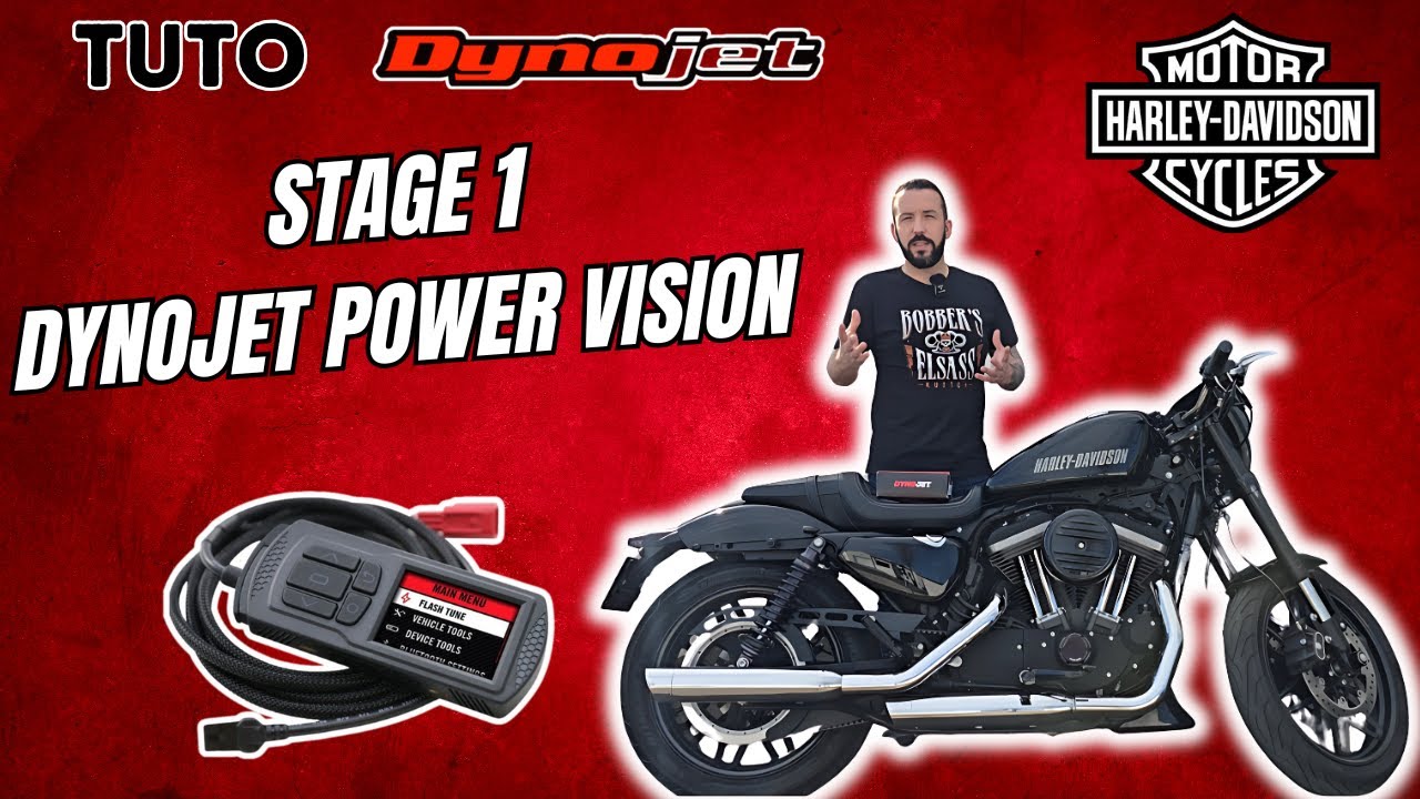 Tuto Stage 1 Harley Dynojet PowerVision