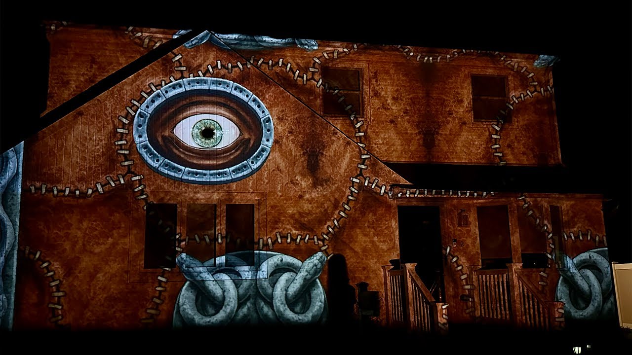 Hocus Pocus Halloween Projection Mapping Show 2024