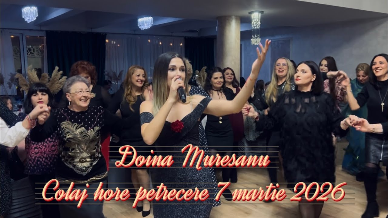 ❌Doina Muresanu - Colaj hore PETRECERE 7 MARTIE 2026❌