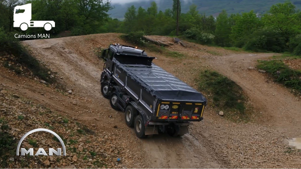 MAN Construction Tour - essai du MAN TGS 8x4 | MAN Truck & Bus France