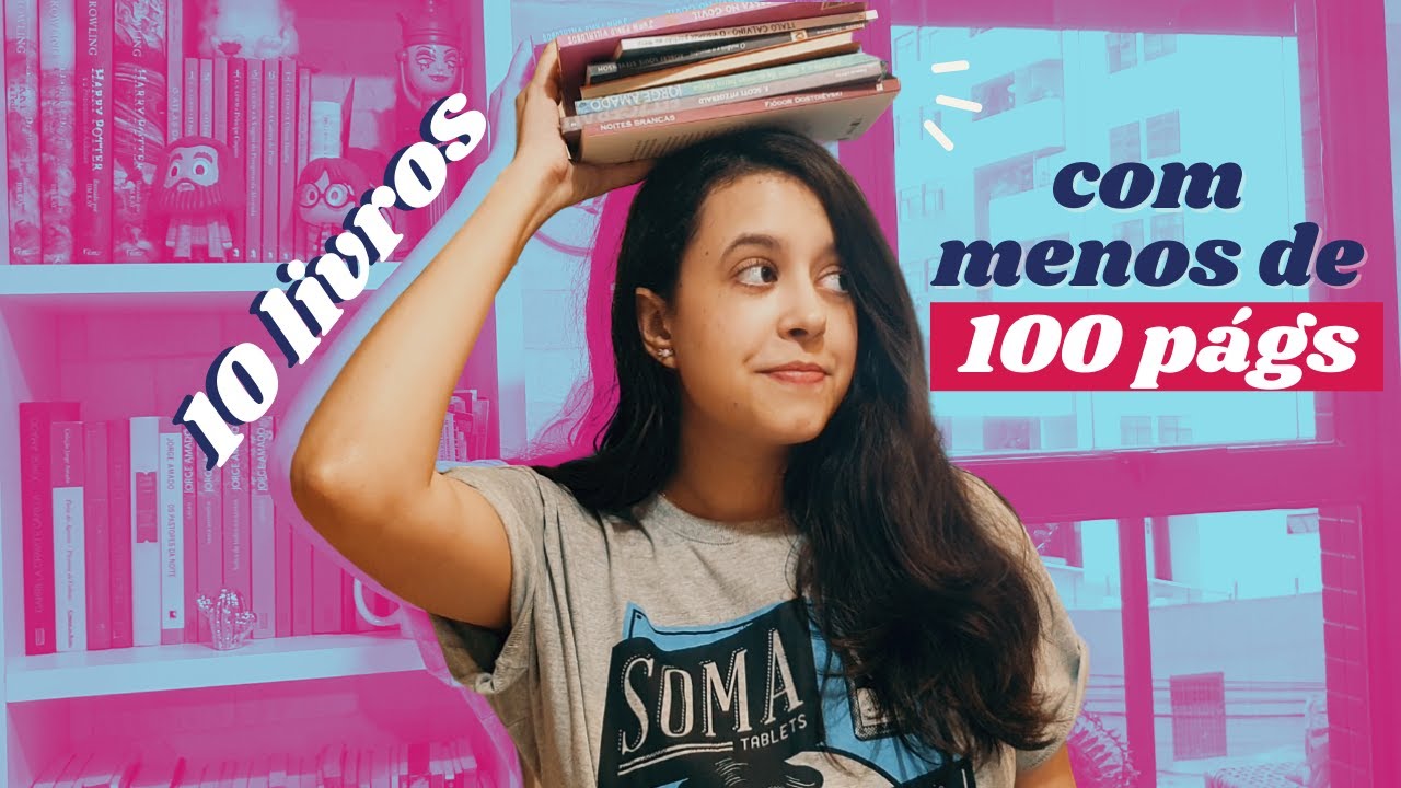 10 LIVROS com MENOS de 100 PÁGINAS | Let it Bela