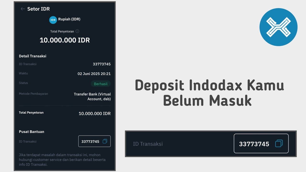 Cara Mengatasi Deposit Indodax Tidak Masuk