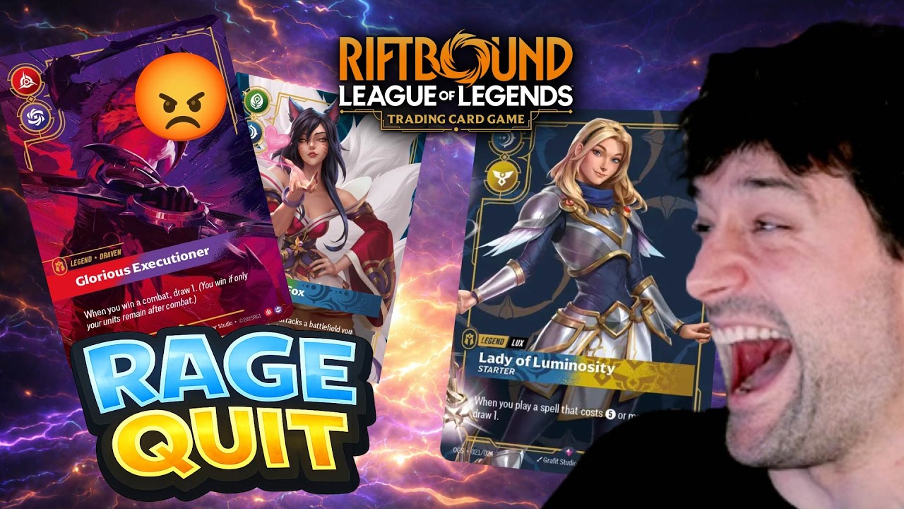 Удаление колоды = Мгновенный выход из игры в ярости | Riftbound