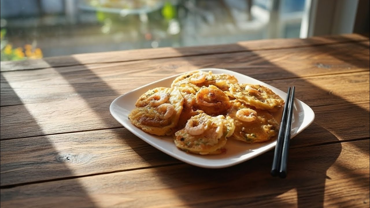 재료 한가지 추가로 감칠맛과 바삭함 업!! Super savory napa cabbage pancakes 