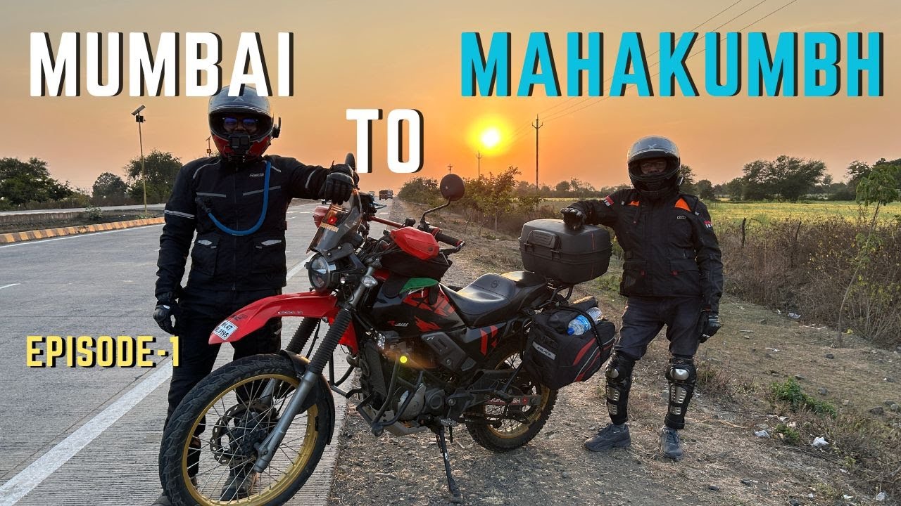 MUMBAI TO PRAYAGRAJ BIKE RIDE WITH MY FATHER | MUMBAI TO OMKARESHWAR EP-01 | 3250 KM ROAD TRIP