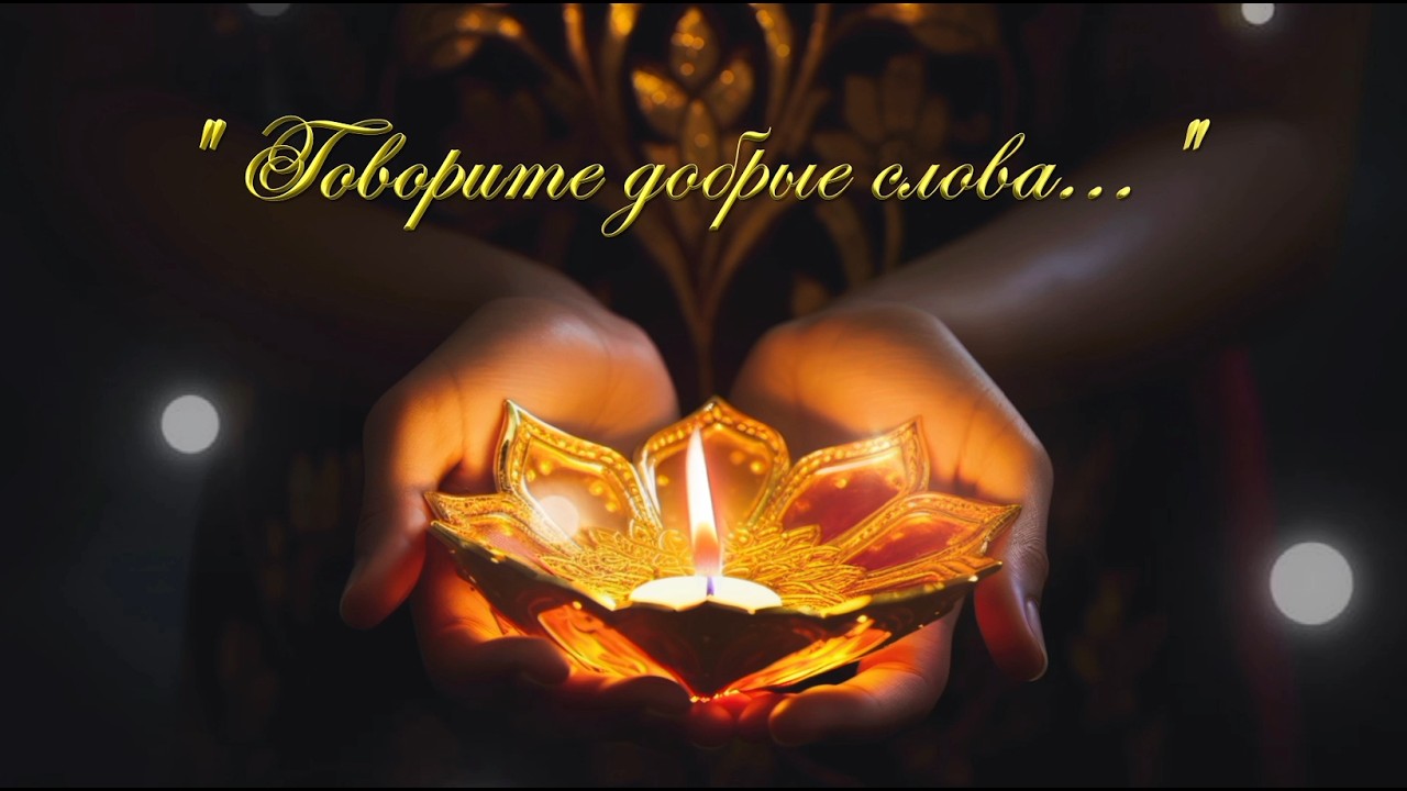 Христианские песни - Говорите добрые слова...