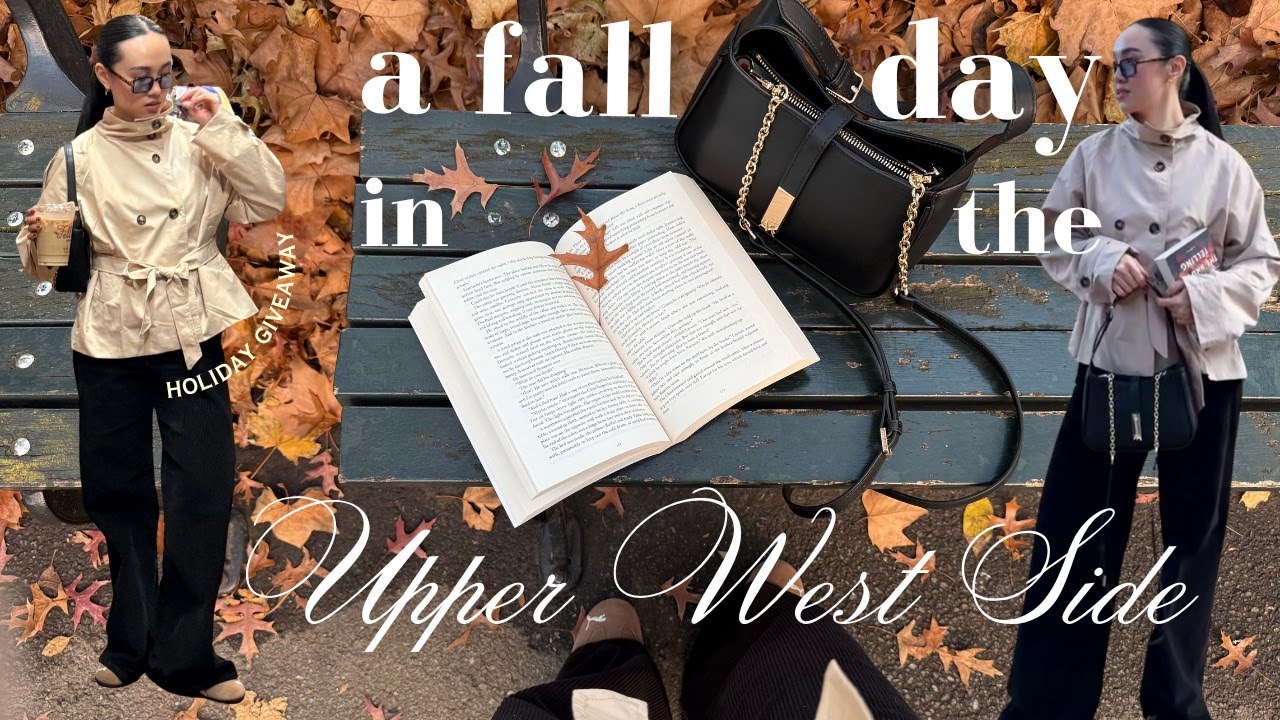 Fall in NYC + Holiday Giveaway: A Perfect Day in the Upper West Side 🍂☕📚