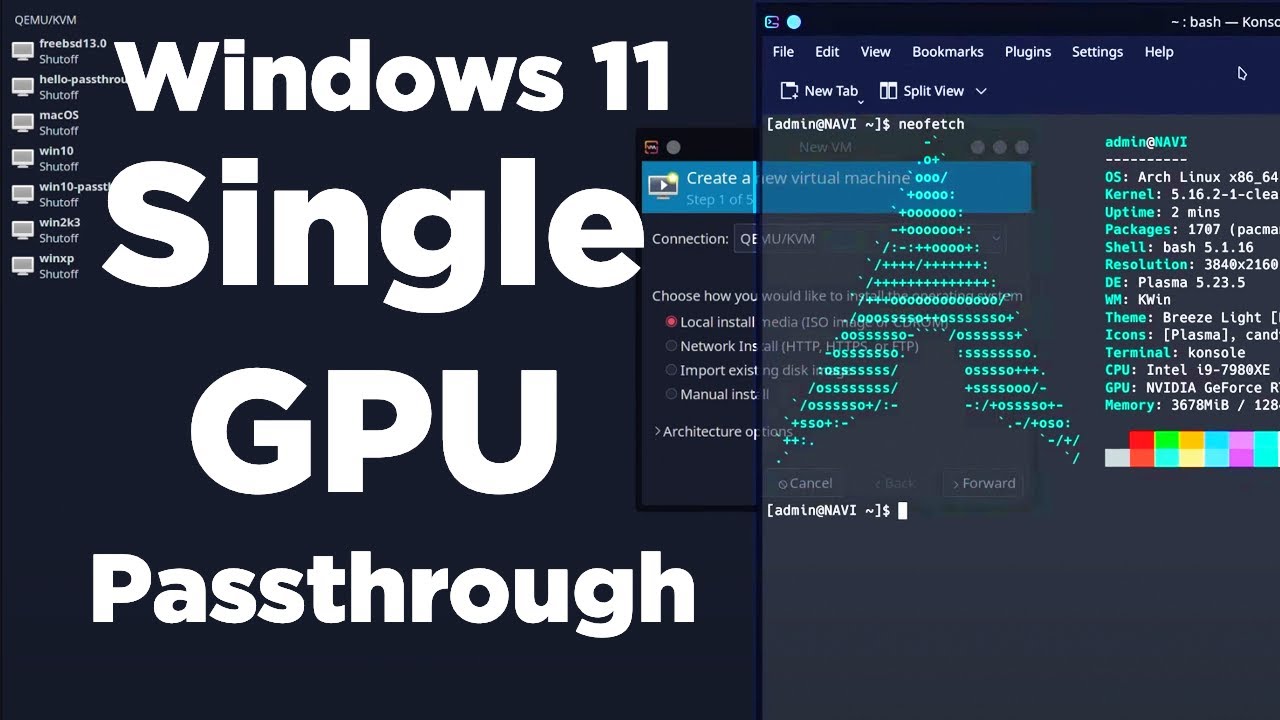 The Ultimate Windows 11 Video Editing + Gaming VM - Run Adobe Creative Cloud on Linux with VFIO