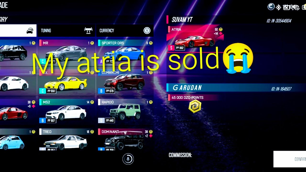 I am sell my cp max atria 😭 in drive zone online. Drive zone online. 