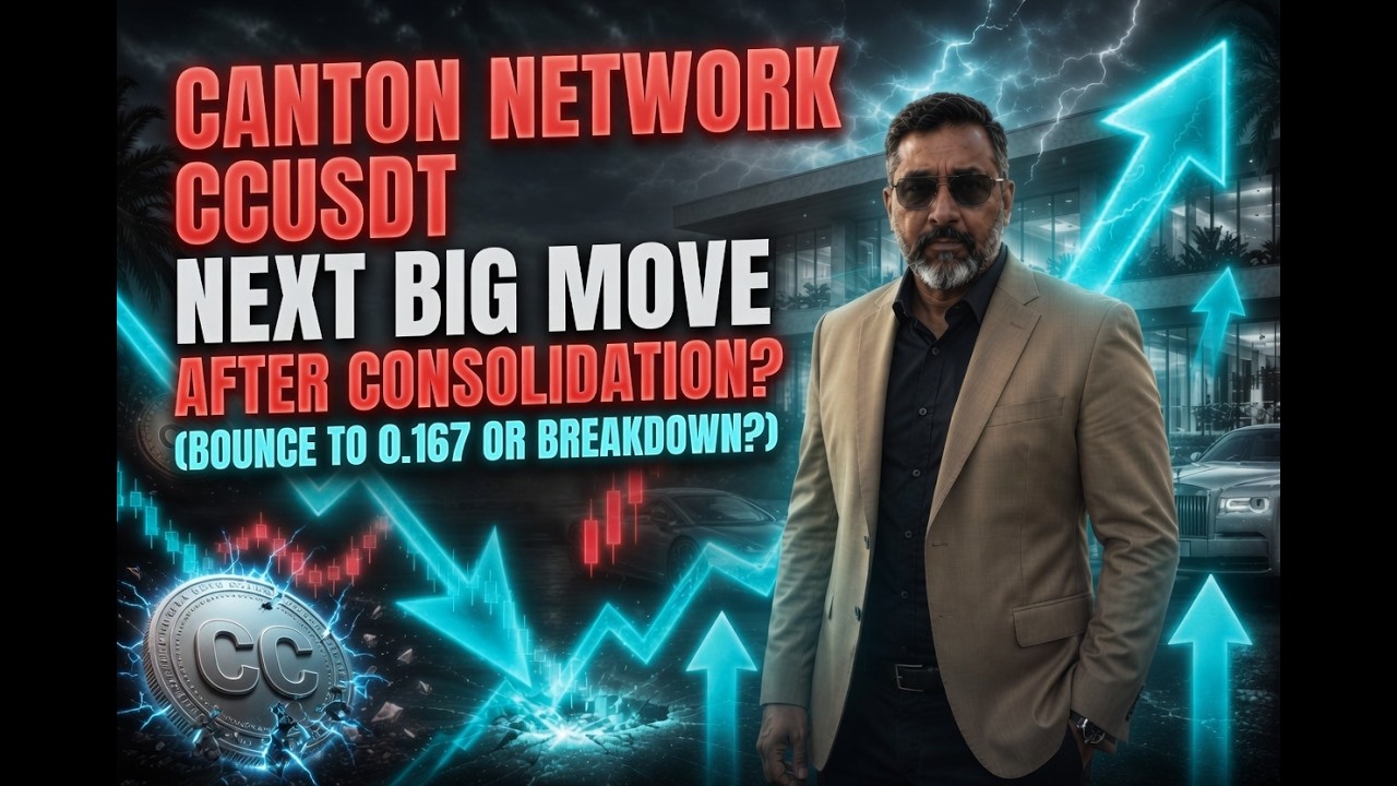 Canton Network (CC) Chart Analysis: Next Move After Sideways Consolidation? | CCUSDT June 2026