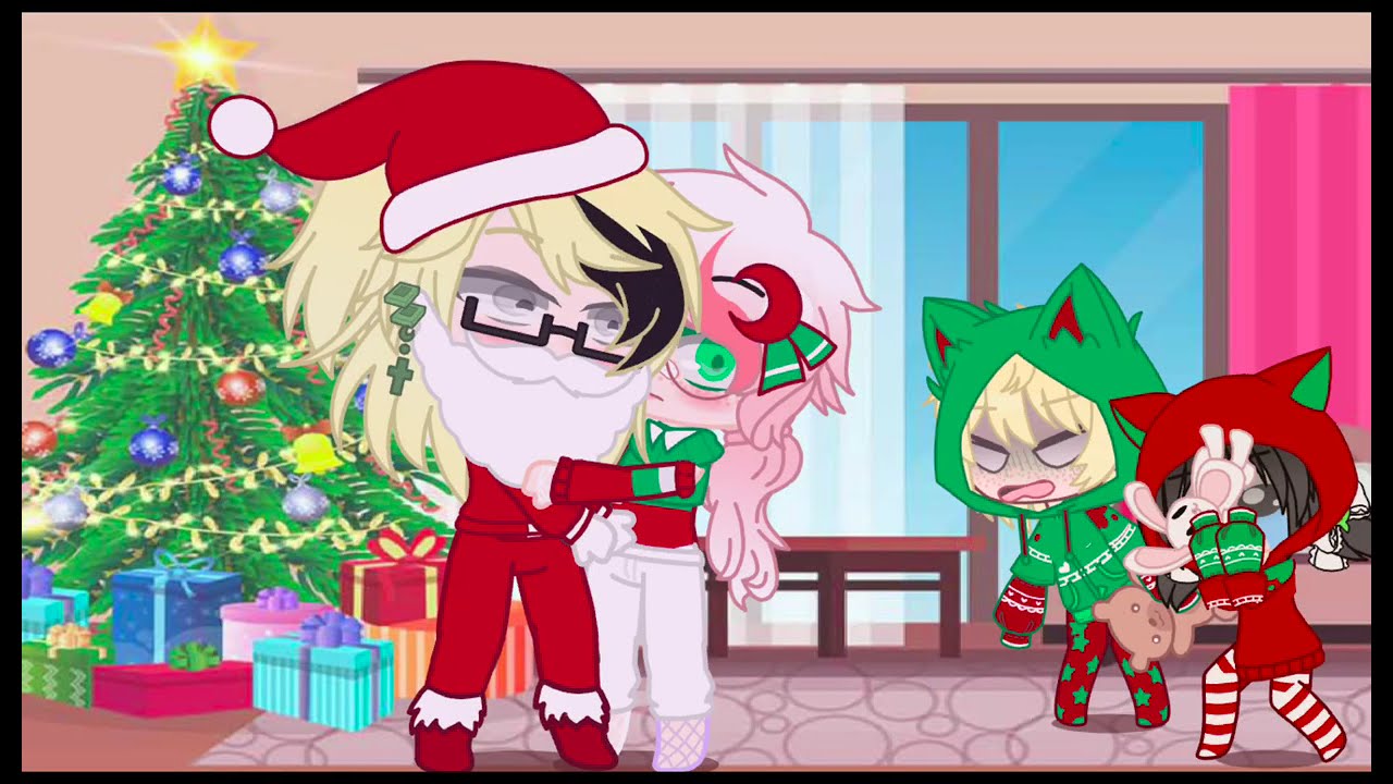 I saw mommy kissing Santa Claus GCMV/ My Future Drarry AU💚❤️