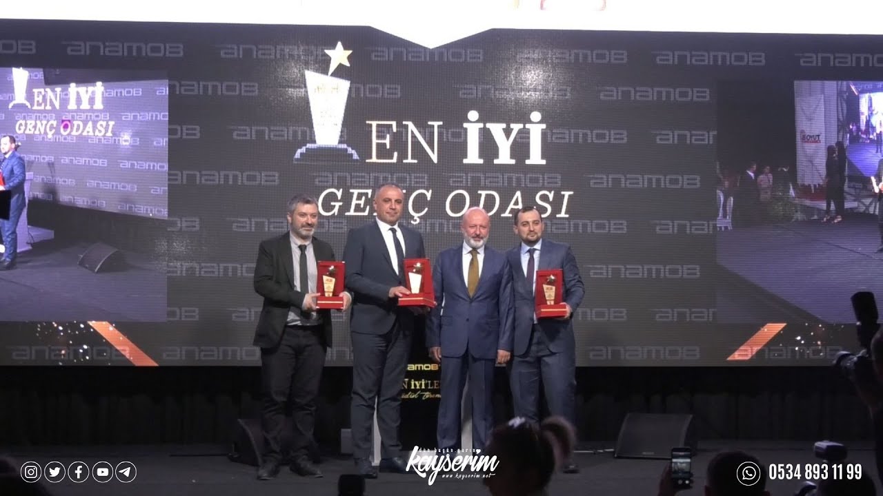 ANAMOB Yılın En İyileri Ödülleri’nin kazananları belli oldu