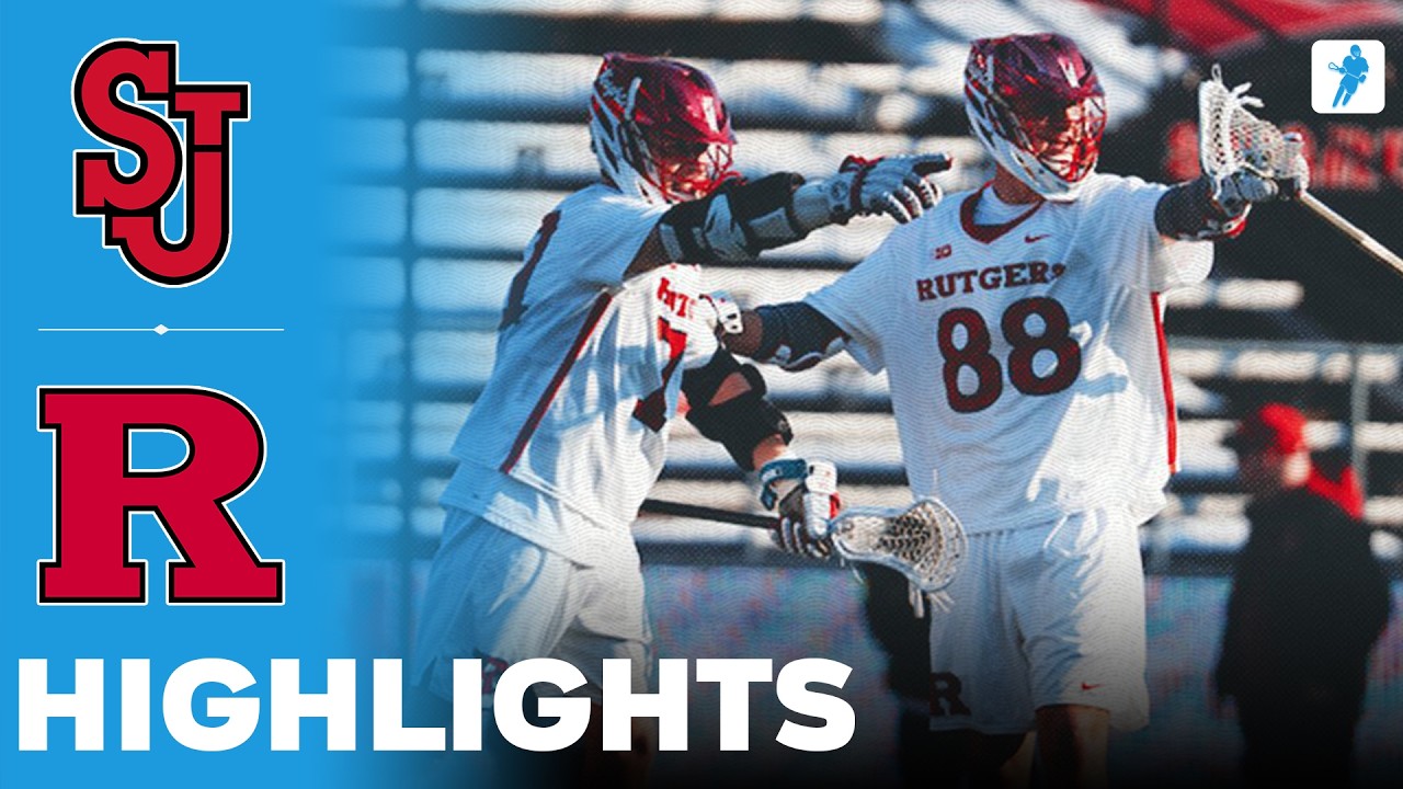 St John's vs Rutgers | NCAA College Lacrosse | Highlights - March 10, 2026