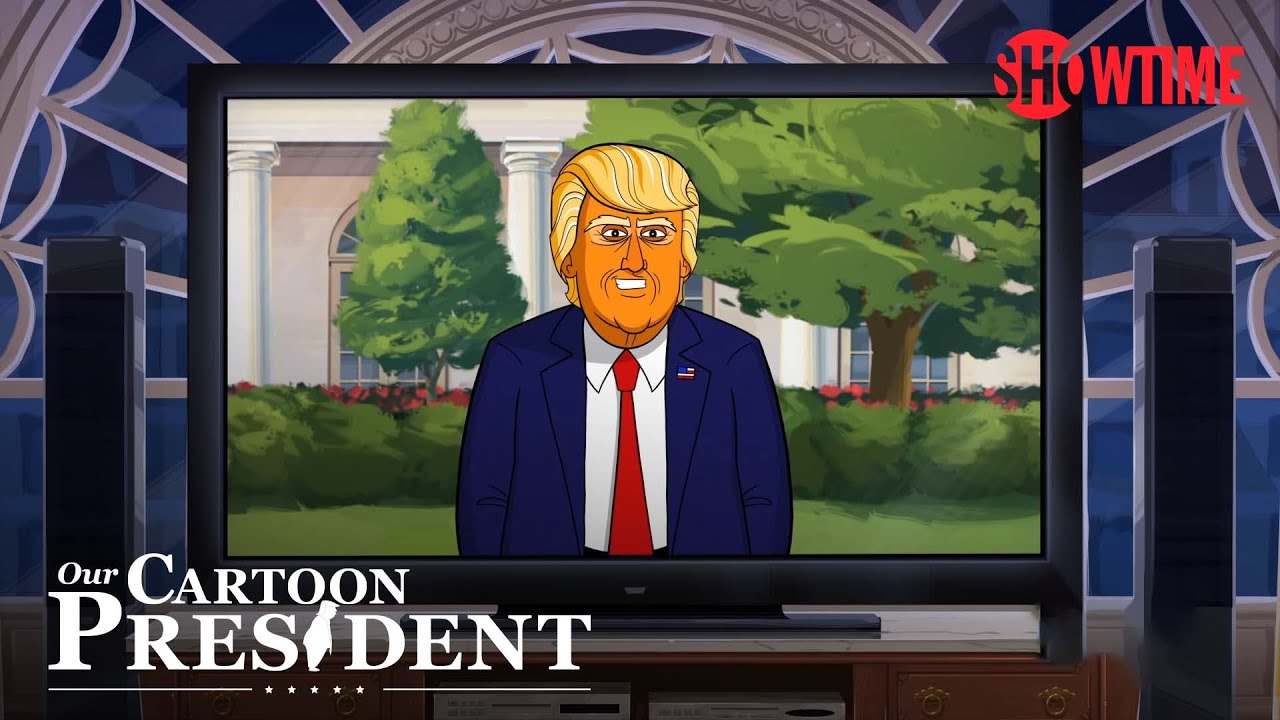 &lsquo;Cartoon Trump&rsquo;s Big Game Commercial Hijacked&rsquo; Ep. 302 Cold Open | Our Cartoon President | SHOWTIME