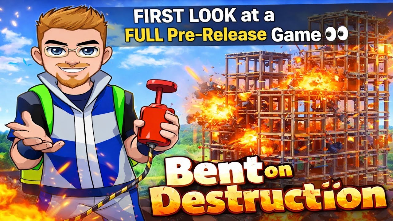 Первый взгляд на полноценную предрелизную версию игры 👀 | Bent on Destruction