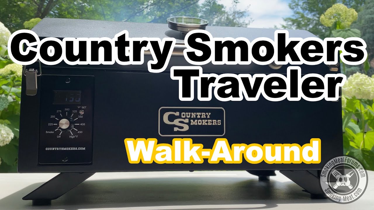 Country Smokers Traveler Walk-Around + Boudin and Sausage | Smoking-Meat.com