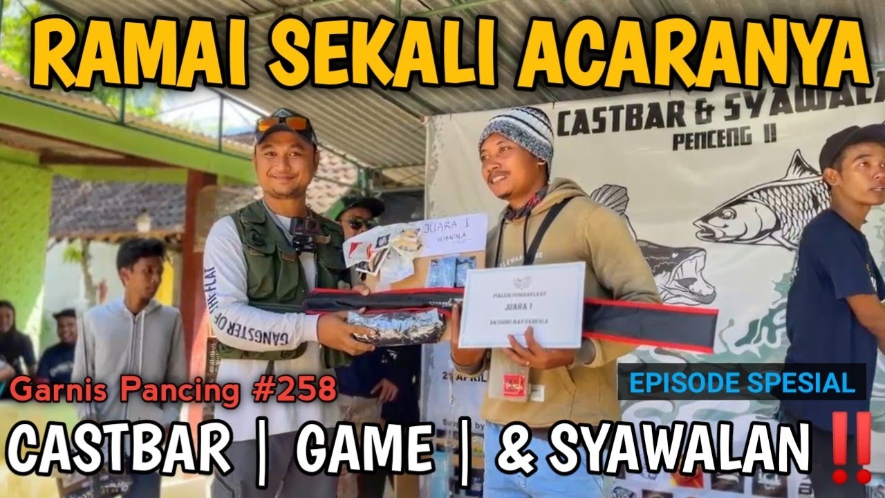 CASTING BARENG DAN SYAWALAN SUNGAI PROGO PENCENG JOGJA | TOURNAMENT CASTING HAMPALA & IKAN GABUS