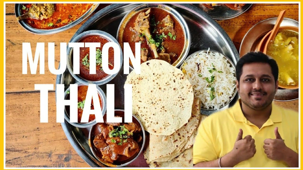 Spicy MUTTON Thali of Nashik | 250 grams of mutton | Divtya Budhlya Wada