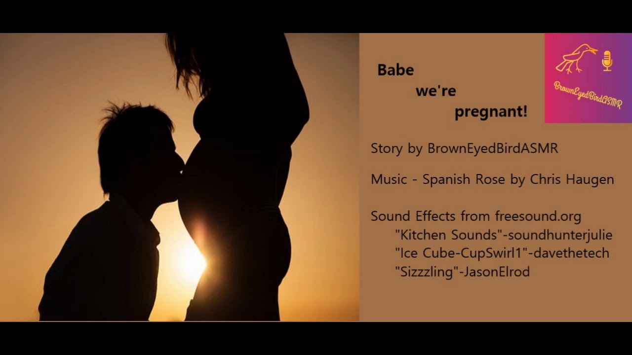 ASMR Girlfirend Roleplay - Babe, we're pregnant! [F4M][Telling SO about pregnancy]
