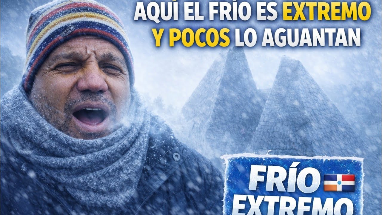  EL lugar mas frío de RD .PIRÁMIDES 