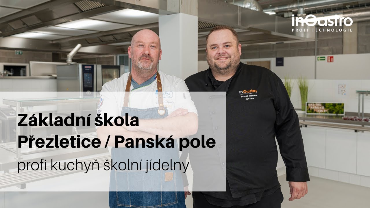 Základní škola Přezletice - profi kuchyně od IN-GASTRO