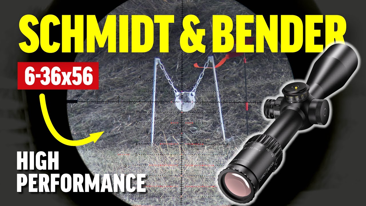 Высокопроизводительный прицел Schmidt & Bender 6-36x56