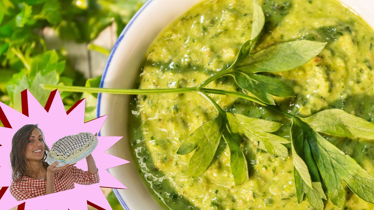 Salsa Verde - Ricetta Veloce Senza Uova - Vegan