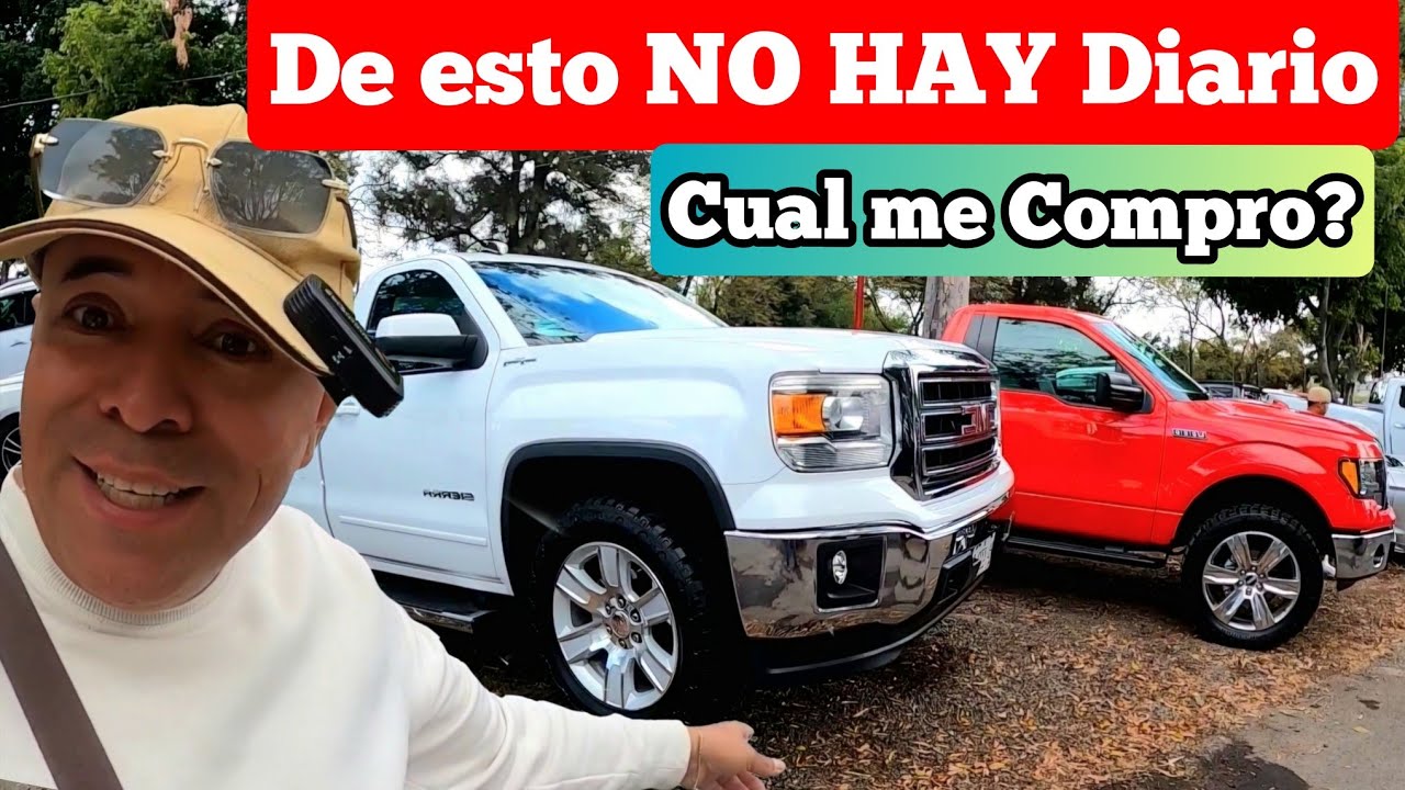 Las HERMOSAS LOBO y GMC en venta Tianguis del tapatio, video entretenido.