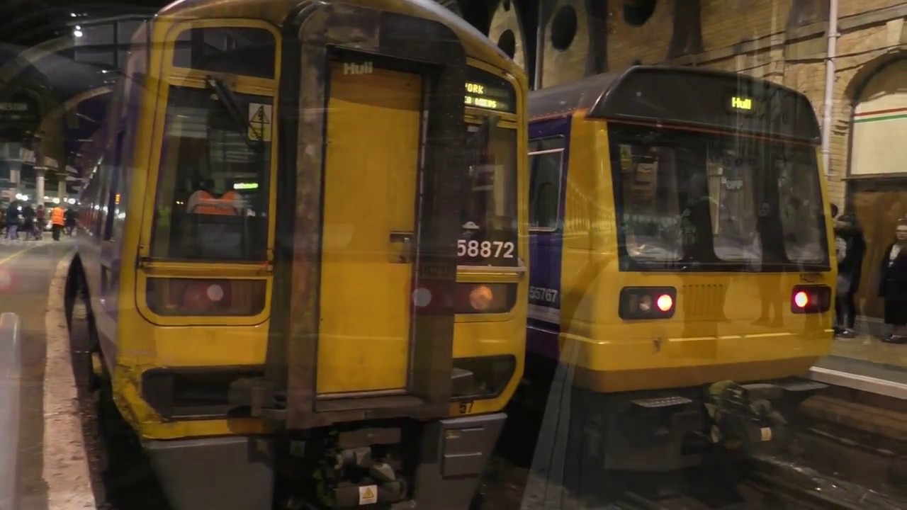 (HD) Trains at York | 16/12/17