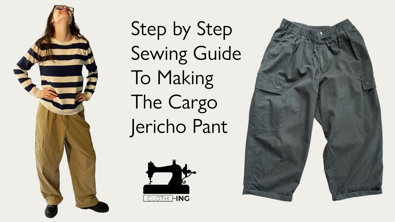 Jericho Cargo Pant Sewing Tutorial