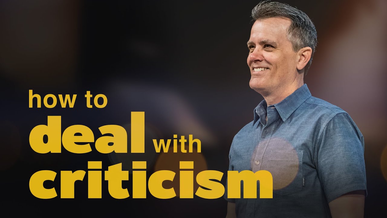 How To Deal With Criticism I Sermon: Jeff Jones I Chase Oaks Church