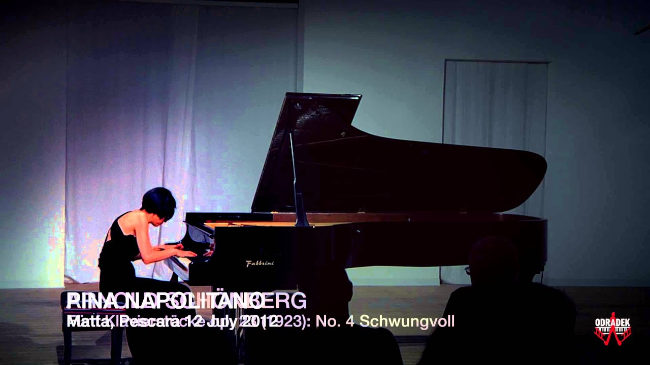 Pina Napolitano - Schönberg, Fünf Klavierstücke op. 23 - Project Odradek Festival, Matta, Pescara