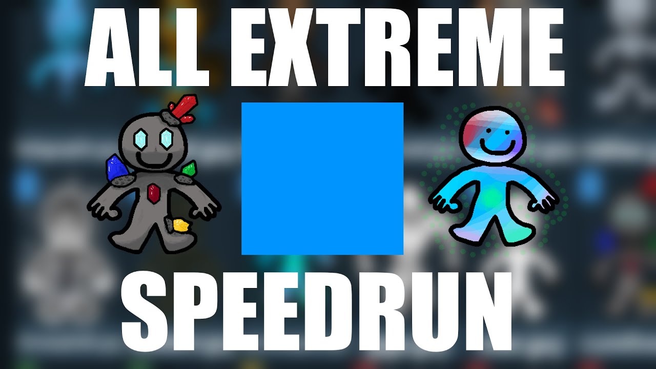 ALL extreme guys speedrun in Find the Little Guys 5:14 World Record