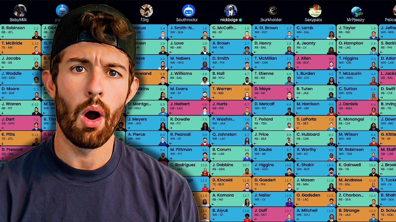 The very first MOCK DRAFT of the summer!