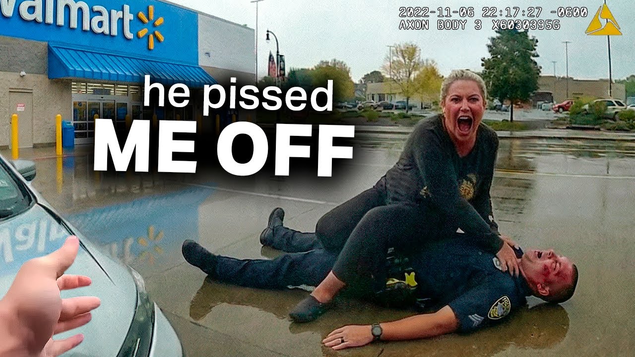 When Entitled Fat Karens Attack Good Cops