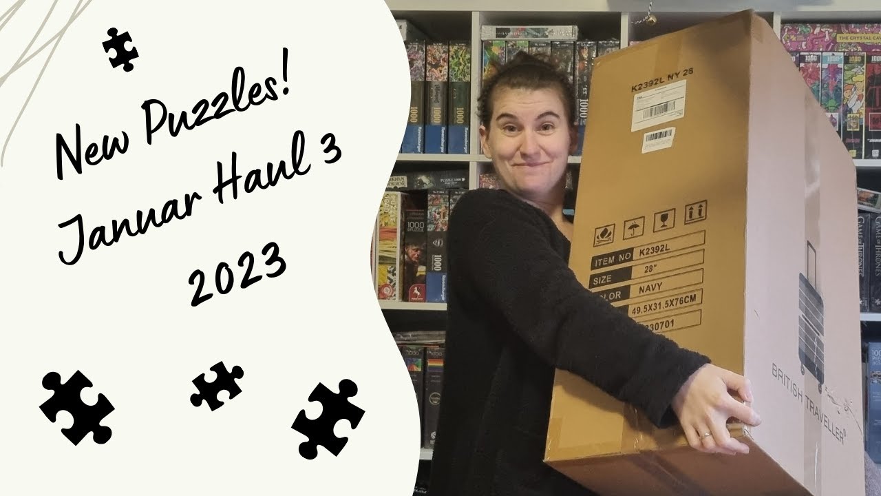 🧩 Puzzle Haul January 2023 #3 – HUGE Jigsaw Unboxing!