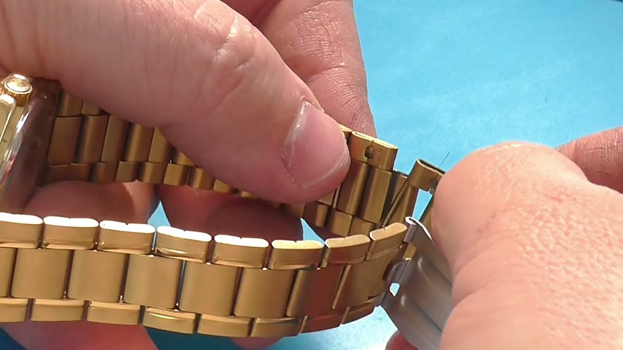 Как укоротить браслет на часах Casio