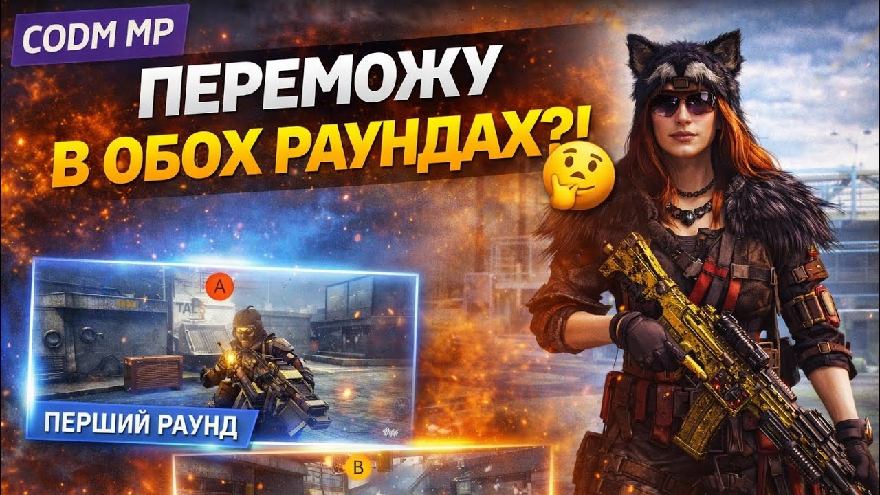 ДВА РАУНДИ—ДВІ БИТВИ НЕРВІВ 😈 Превосходство + Контроль Call of Duty: Mobile