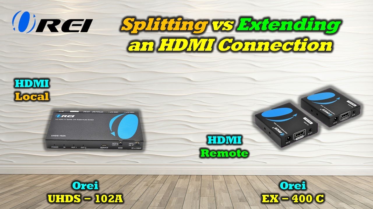 HDMI Splitter VS Sending HDMI Signal Long Distance
