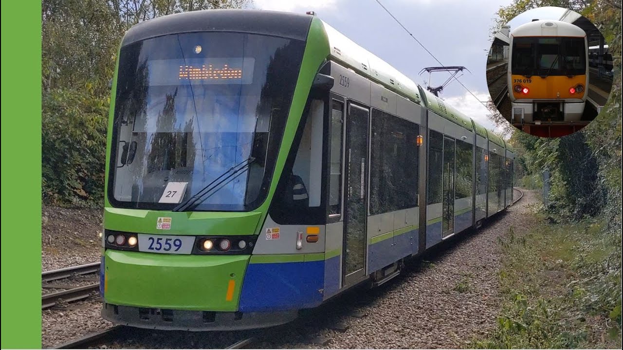 Trams at Merton Park