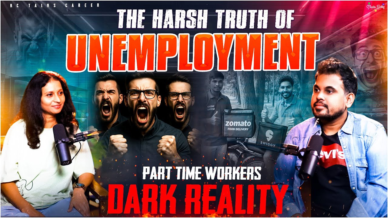 🚨Job Crisis EXPOSED! The Reality of Unemployment | The Dark Side of Gig Work(Swiggy-Zomato) KC Talks