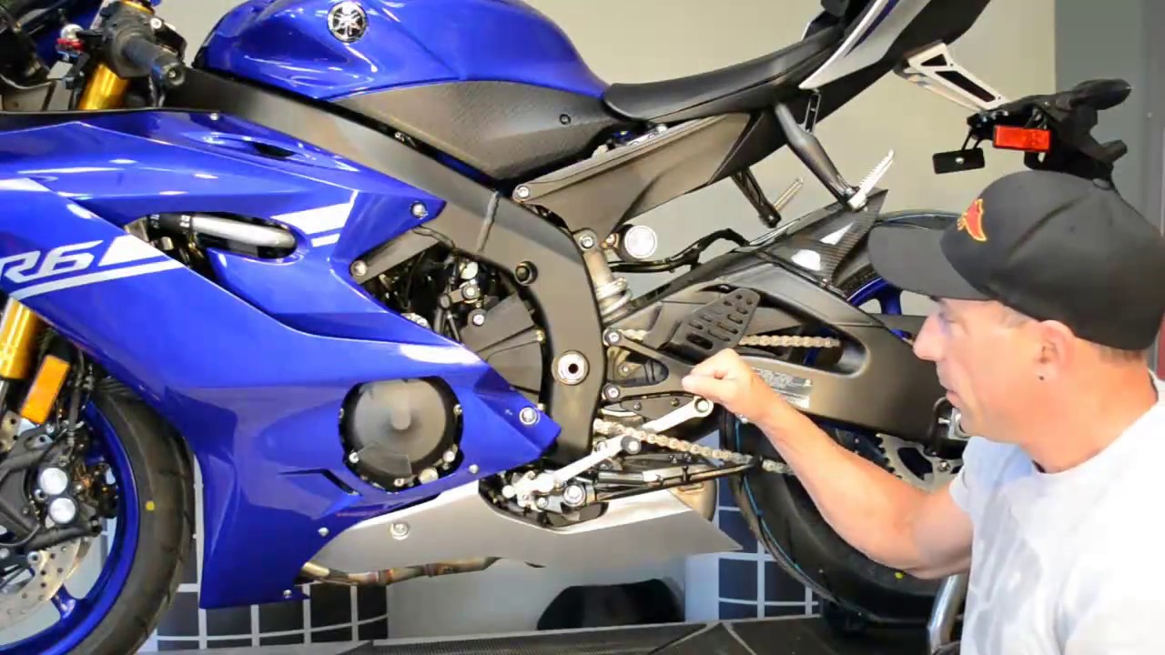 2017 Yamaha YZF-R6 MGP Rearsets Install