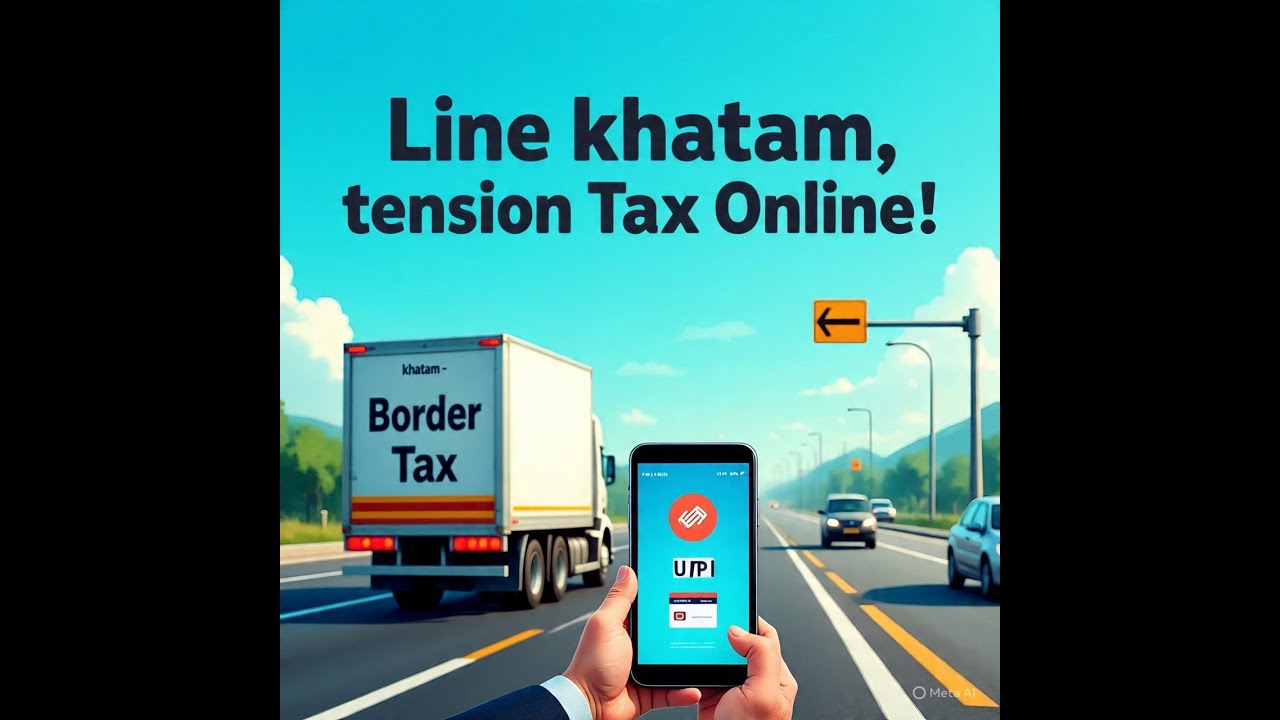 Border Tax Online  – Line Khatam, Tension Khatam Checkpost Tax  Online – Drivers के लिए बड़ी सुविधा