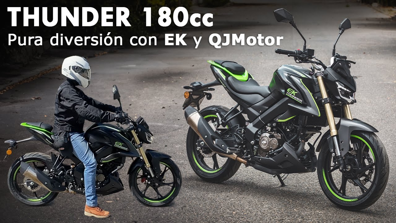 La Thunder 180 es la QJMOTOR más pequeña en Venezuela