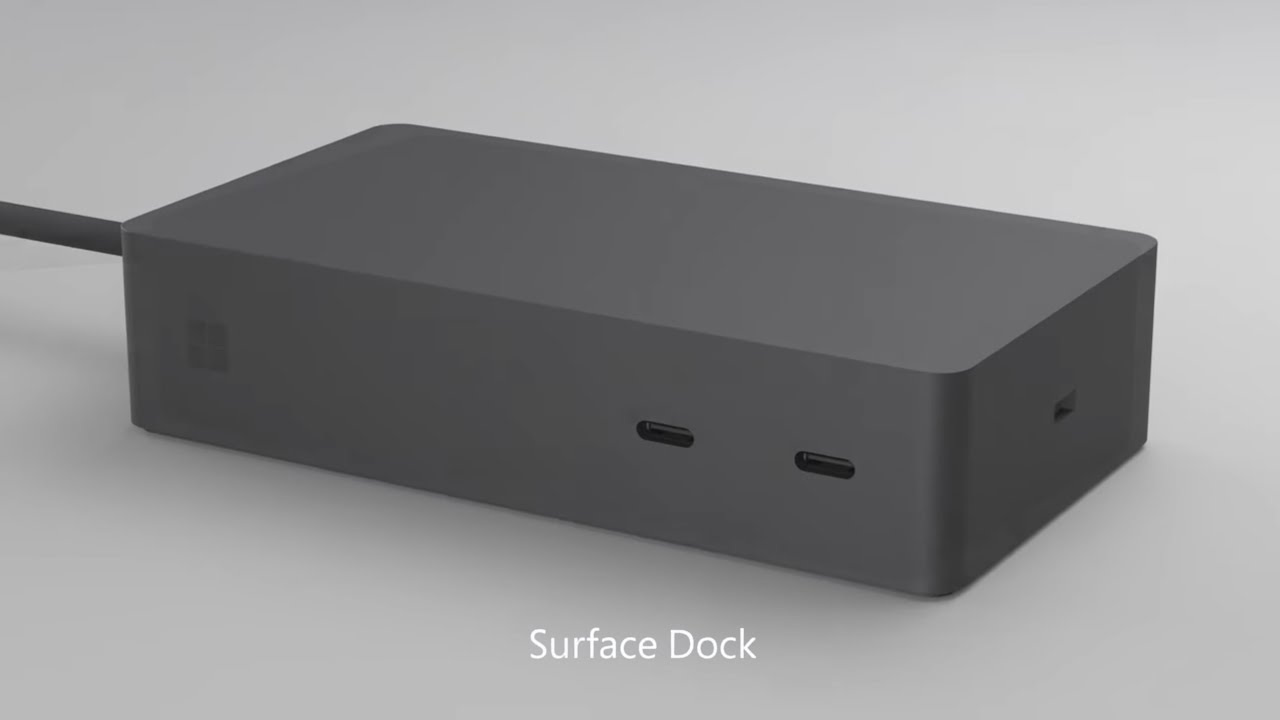Обзор и характеристики дизайна Microsoft Surface Dock 2